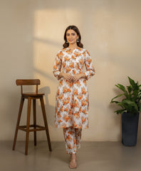 White BLOOM CO-ORD SET