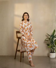 White BLOOM CO-ORD SET