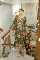 Kareena - Heavy Embroidered soft Stuff 3 Pc Suit