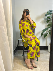 Gulaab Flower Print 2pcs