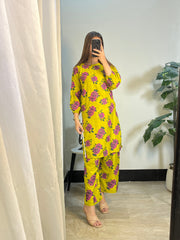 Gulaab Flower Print 2pcs