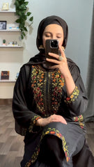 Pocket Sequence Embroidery 2-Piece Suit