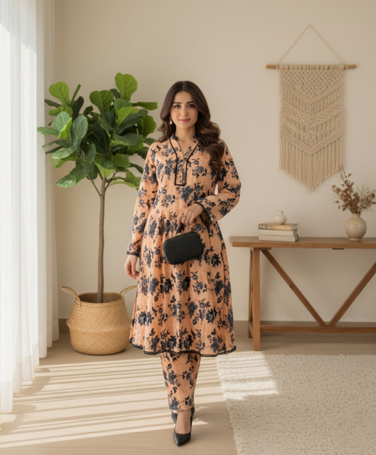 ARZOO 2PC GHAIR FROK