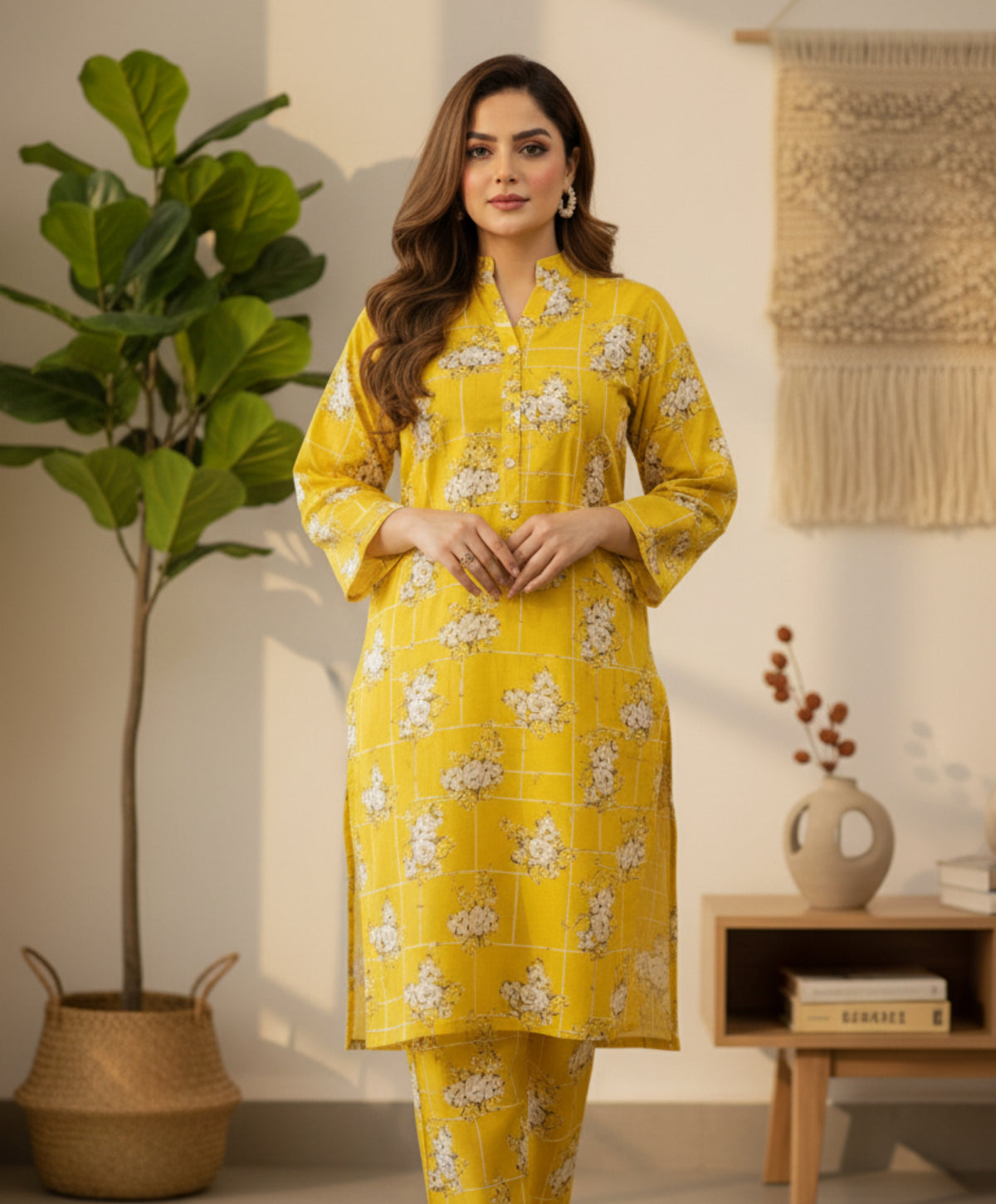 VERDA CO-ORD SET All over printed Lown Cotton Affordable Dresses👗