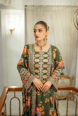 Kareena - Heavy Embroidered winter soft Stuff 3 Pc Suit