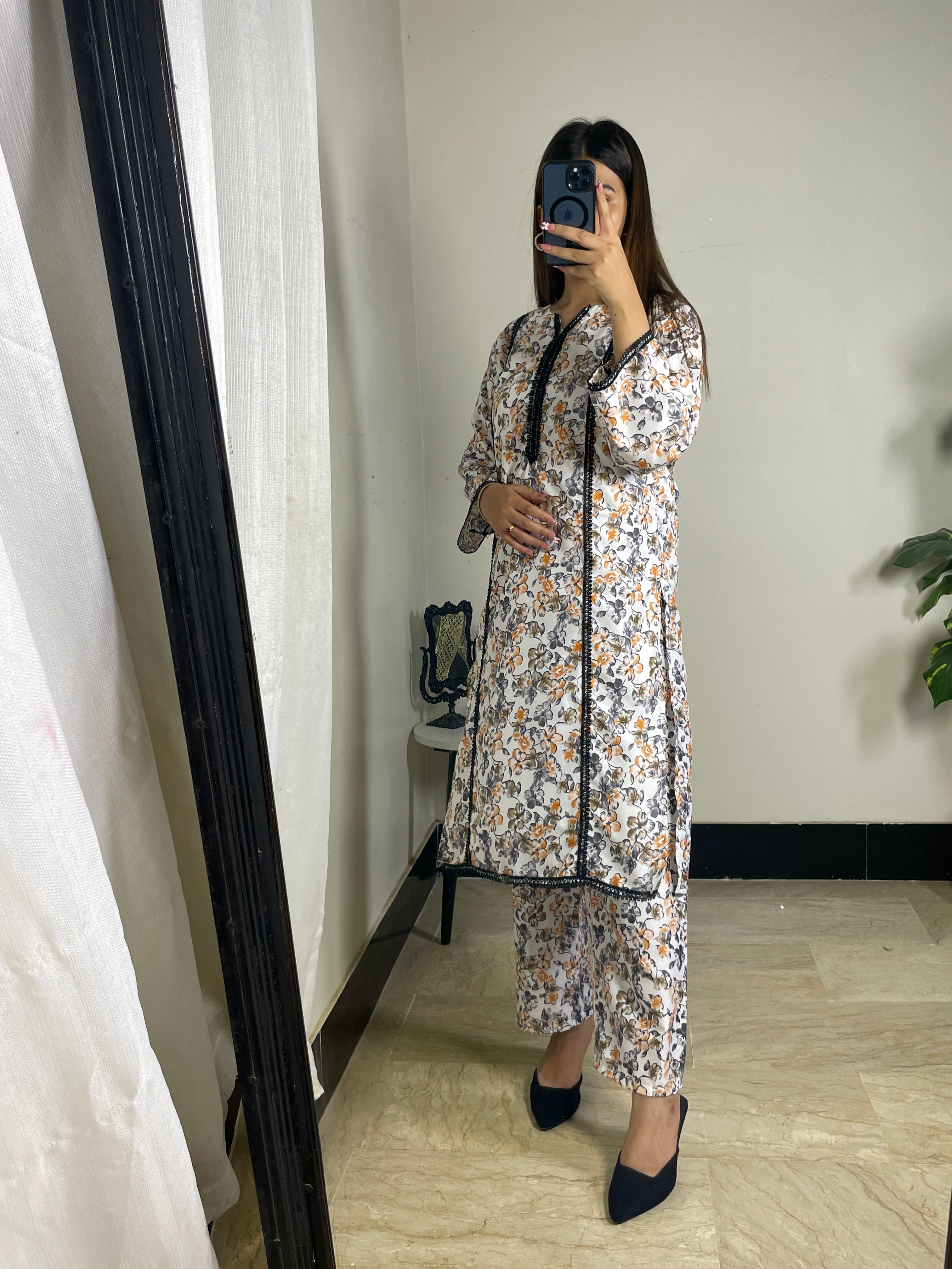 ELena CO-ORD SET All over printed Lown Cotton Affordable Dresses👗