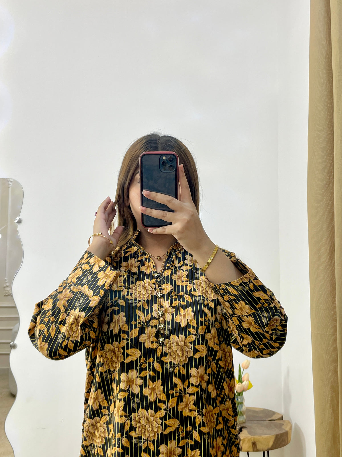 ROSE BLACK CO-ORD Set